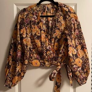 Free People Wrap Top